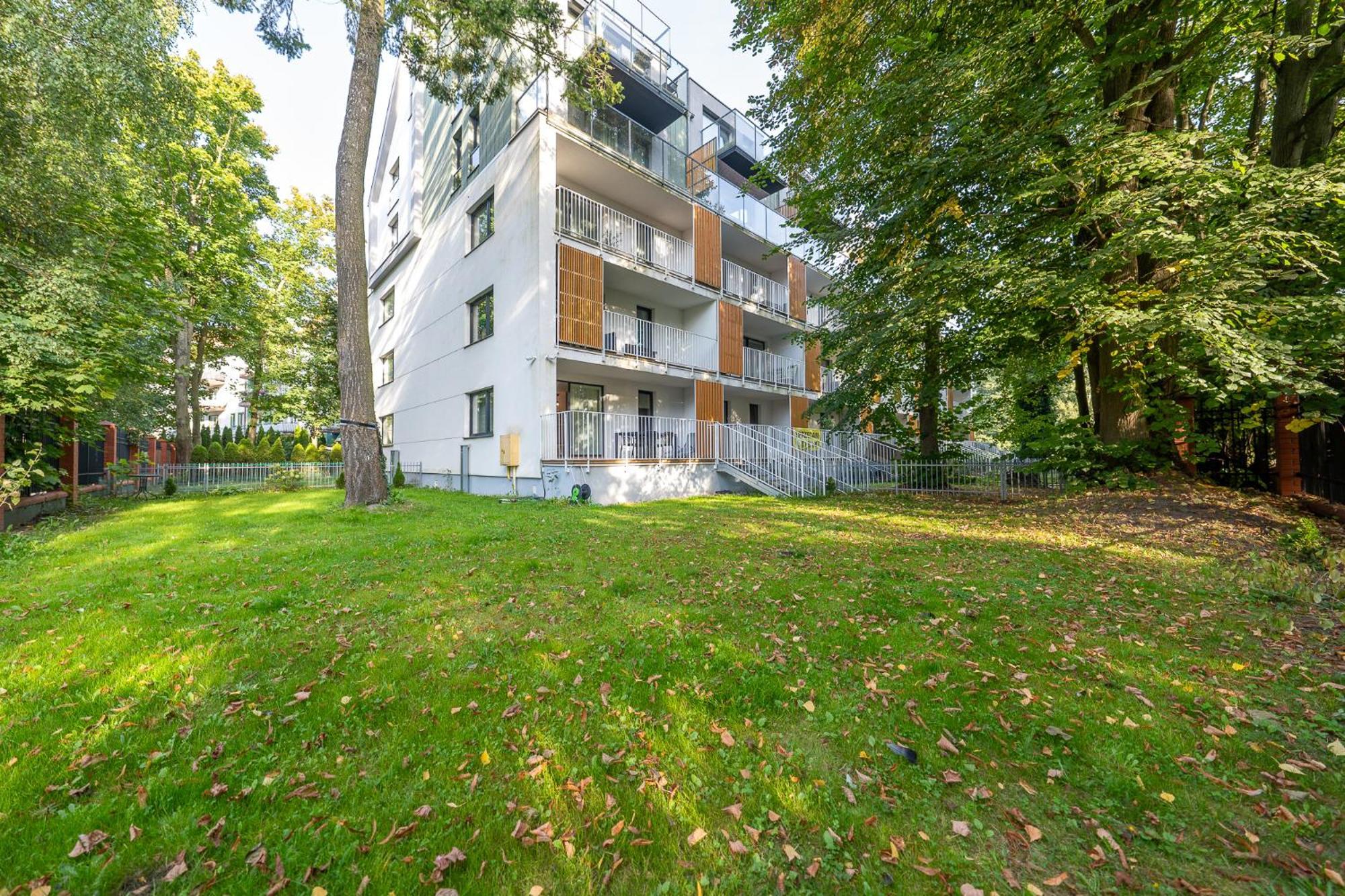 Apartamentyprzymorzu 010 Z Basenem Tarasem I Ogrodkiem Kolobrzeg Bagian luar foto