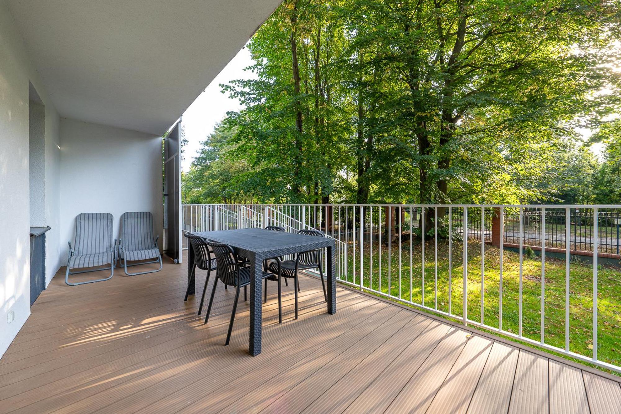 Apartamentyprzymorzu 010 Z Basenem Tarasem I Ogrodkiem Kolobrzeg Bagian luar foto
