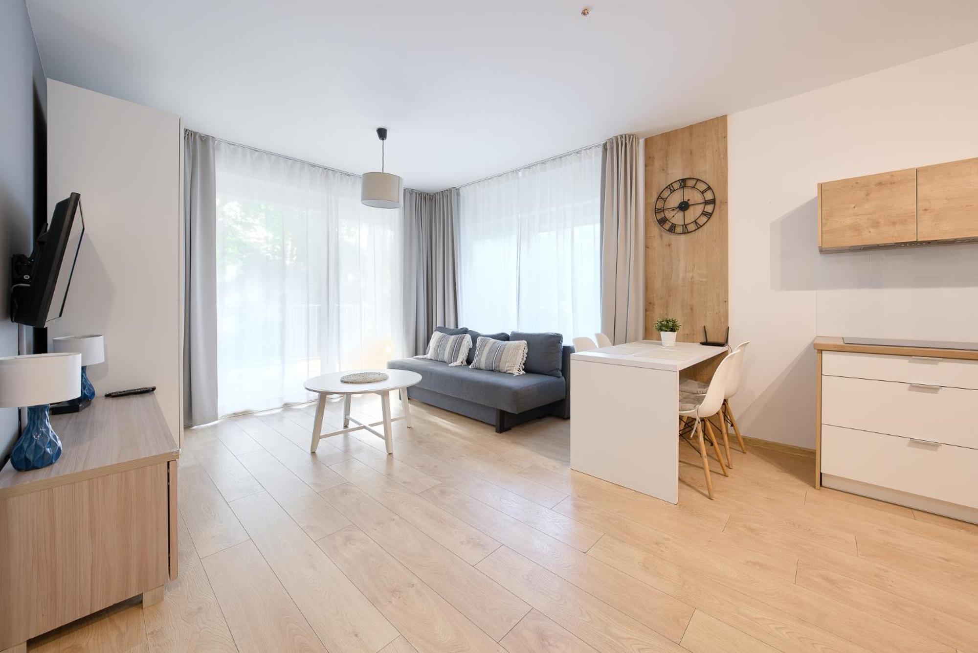 Apartamentyprzymorzu 010 Z Basenem Tarasem I Ogrodkiem Kolobrzeg Bagian luar foto
